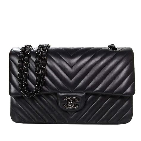 chanel chevron tote bag|Chanel double flap small.